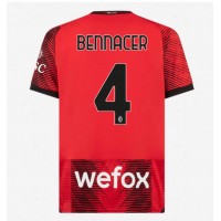 AC Milan Ismael Bennacer #4 Replika Hemmatröja 2023-24 Kortärmad